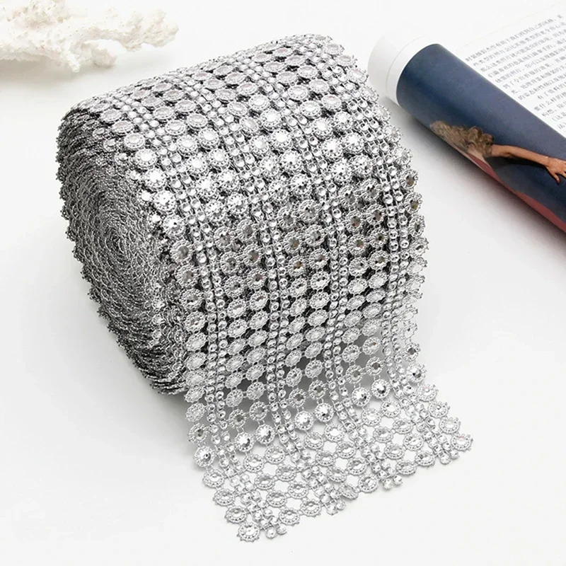 Hotfix Rhinestone Sheet - 1 Thước Tinh Thể Kim Cương