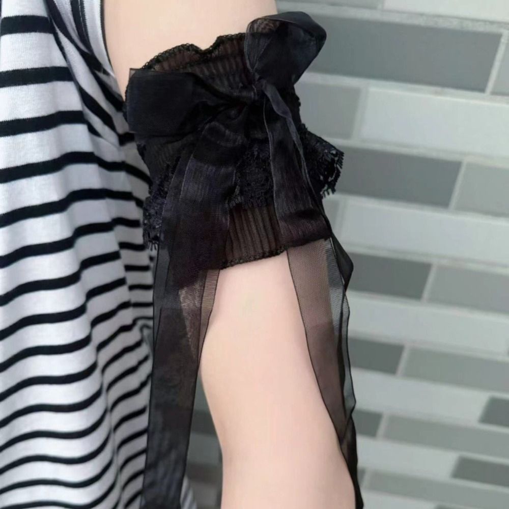 Lace Ribbon Trim - Fashion Lace Lolita Arm Sleeve Elastic