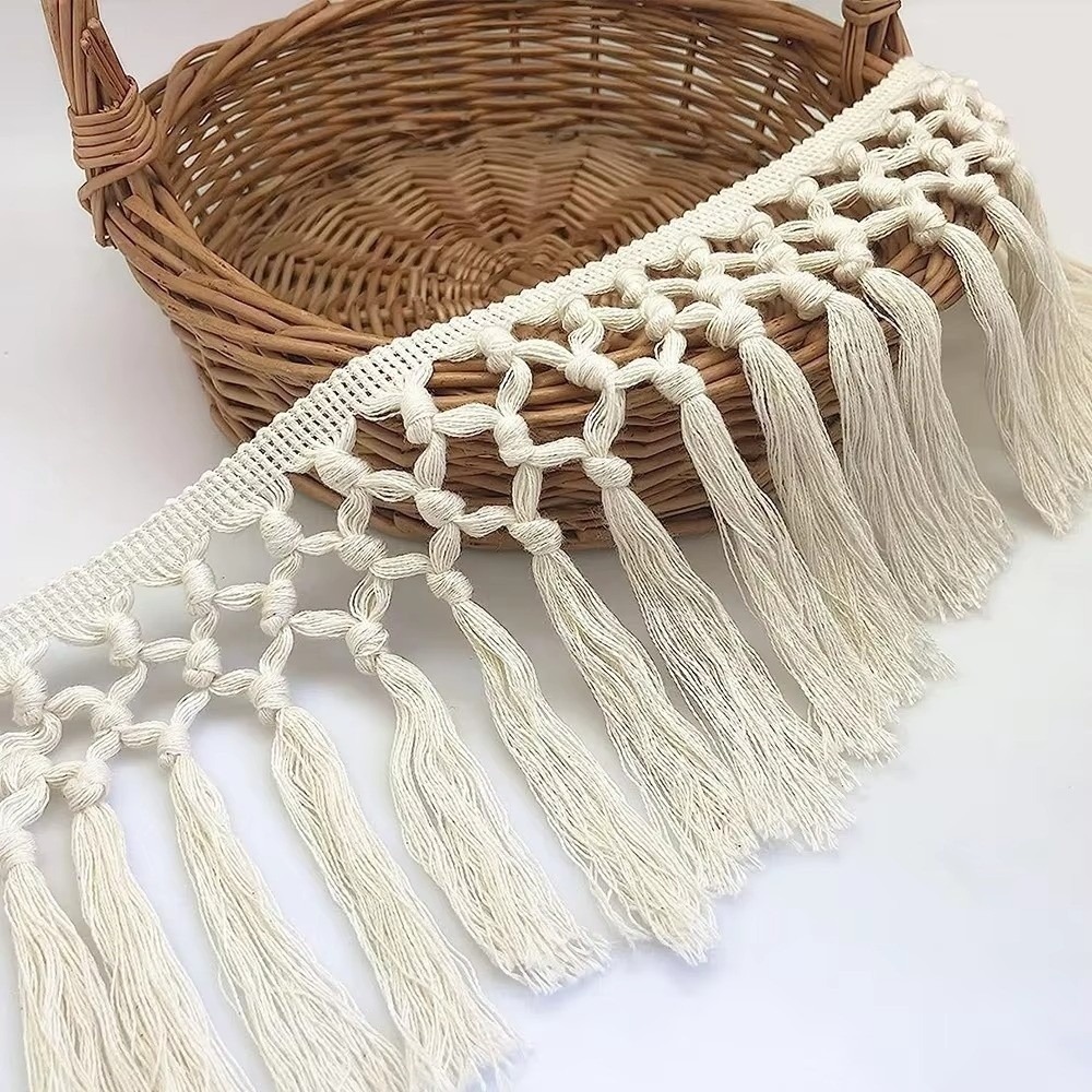 1Yard 11cm Wide Tassel Trim Ri - đánh giá và giá Tassel Fringe Trim