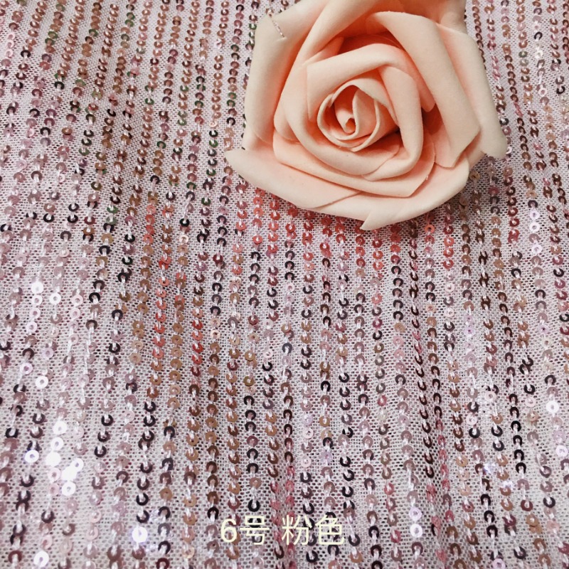 3mm Elastic Mesh Sequins Shinn - đánh giá và giá Crystal Mesh Fabric