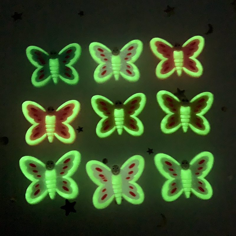 10pcs Cute Large butterfly PVC - đánh giá và giá Embellishment Glue Craft