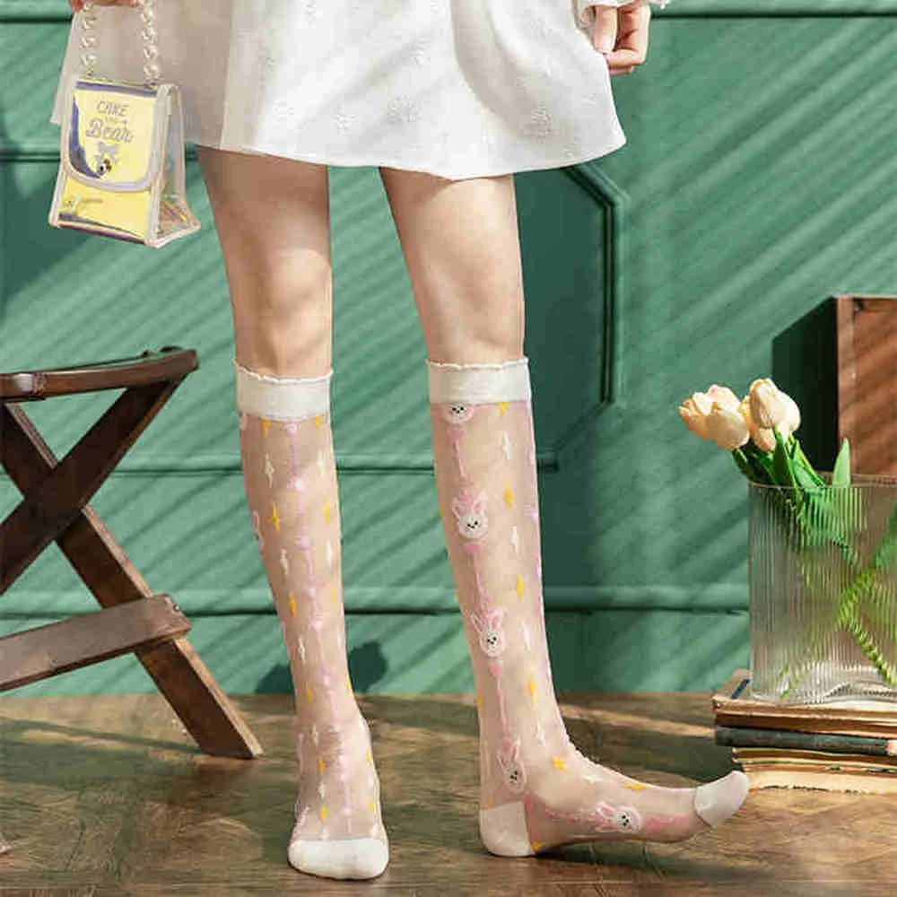 Mùa Hè Mỏng Vớ Siêu Mỏng Trong - đánh giá và giá Crystal Mesh Fabric