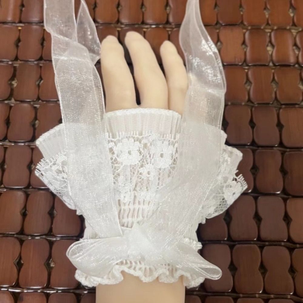 Fashion Lace Lolita Arm Sleeve - đánh giá và giá Lace Ribbon Trim