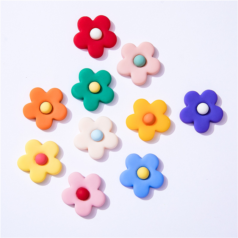 10pcs Resin Flowers Flat Back  - đánh giá và giá Christmas Craft Embellishment