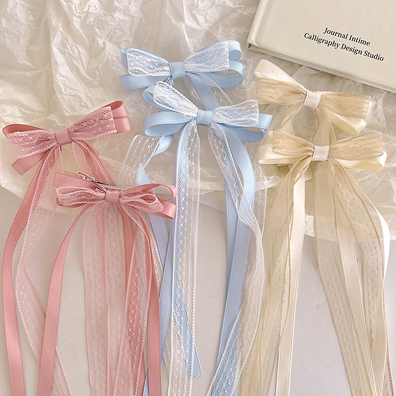 Sweet Children Bowknot Hairpin - đánh giá và giá Tassel Fringe Trim