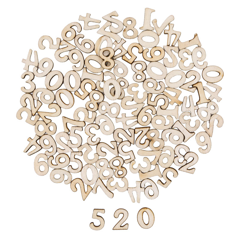 100pcs Letters Wooden Alphabet - đánh giá và giá Craft Embellishment