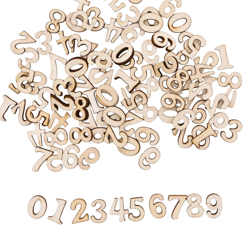 100pcs Letters Wooden Alphabet - đánh giá và giá Craft Embellishment