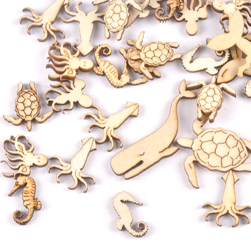 20 Chiếc 25-40Mm Rùa Biển/Ngan - đánh giá và giá Craft Embellishment
