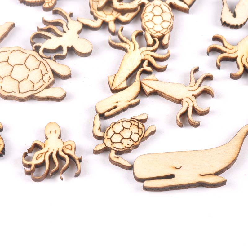 20 Chiếc 25-40Mm Rùa Biển/Ngan - đánh giá và giá Craft Embellishment