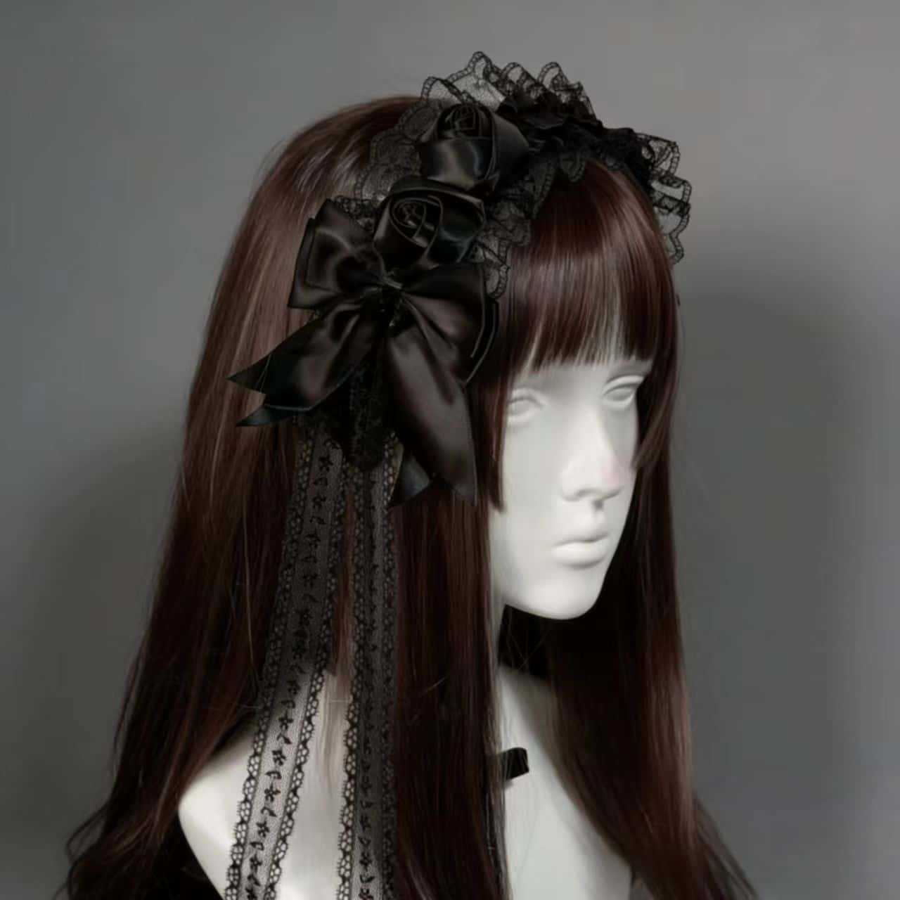 Gothic Lolita Lace Headbands f - đánh giá và giá Tassel Fringe Trim