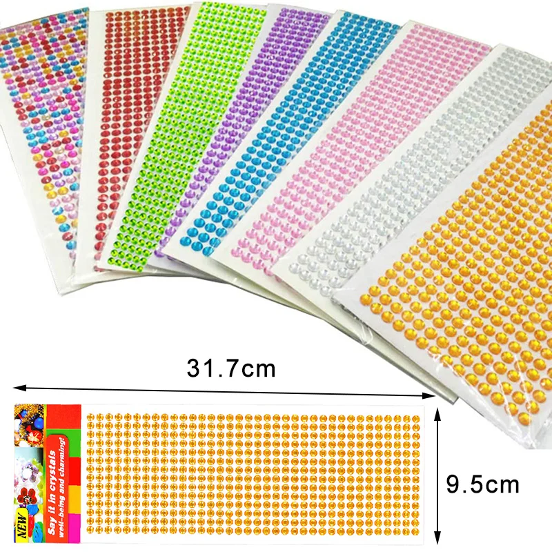 900/504Pcs Bling Acrylic Rhine - đánh giá và giá Embellishment Glue Craft