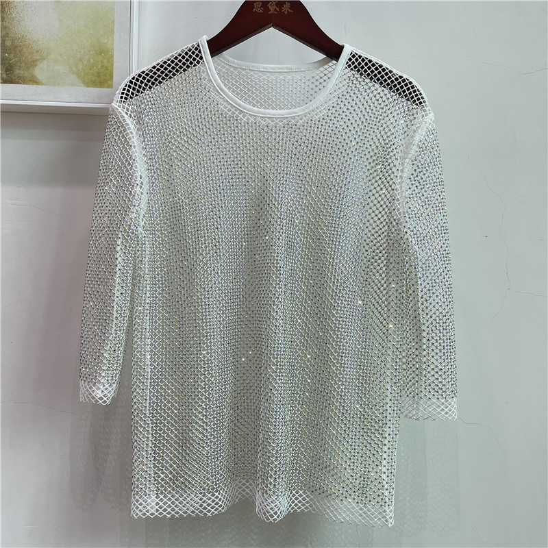 ColorShiny Diamonds  Electric  - đánh giá và giá Crystal Mesh Fabric
