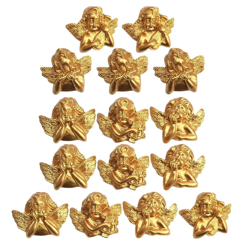 15pcs Resin Angel Accessories  - đánh giá và giá Craft Embellishment