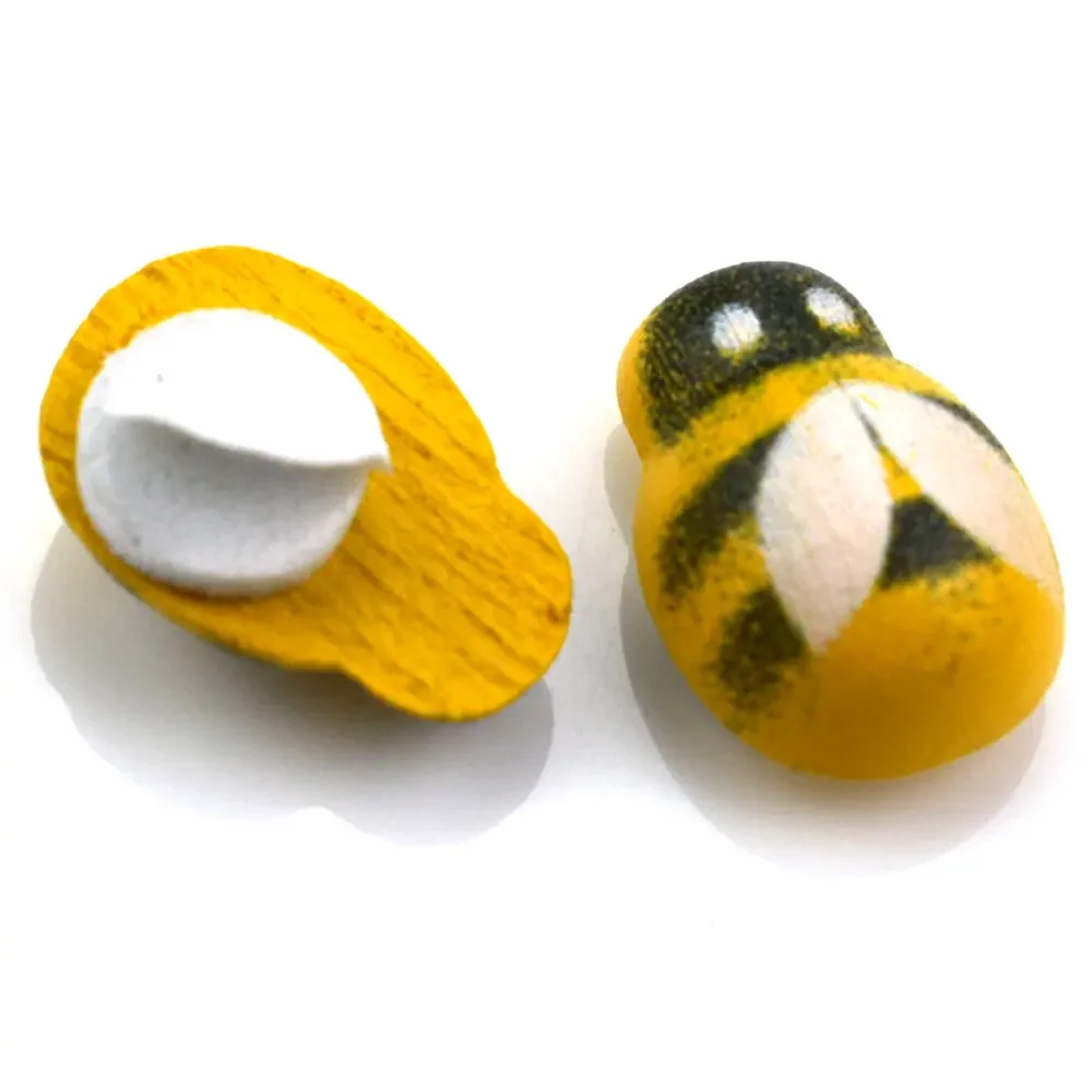 50pcs Yellow Wood Glue Buttons - đánh giá và giá Embellishment Glue Craft