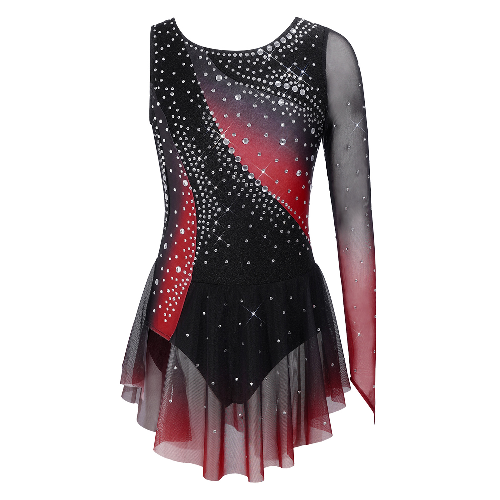 Kids Girls Lyrical Dance Figur - đánh giá và giá Rhinestone Banding Trim