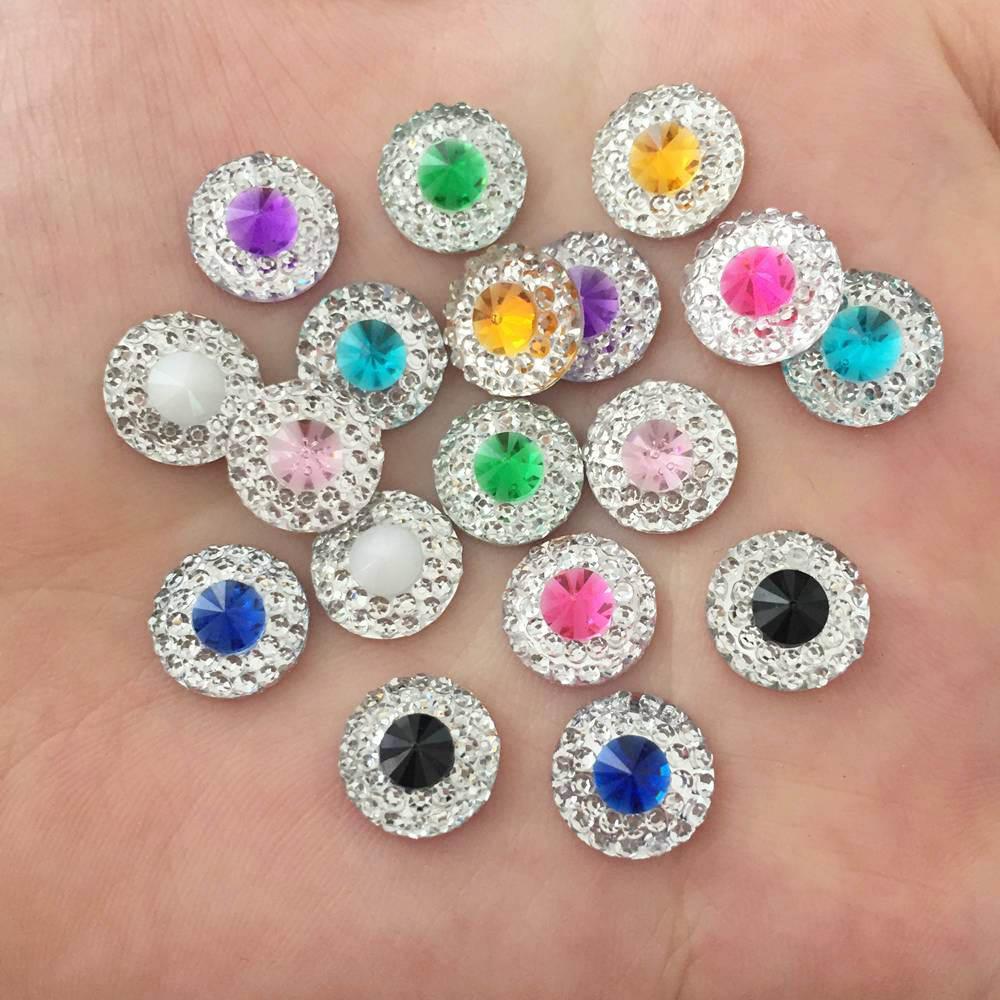 Nhựa 10/12/16Mm Màu Đôi Lồi Ph - đánh giá và giá Embellishment Glue Craft