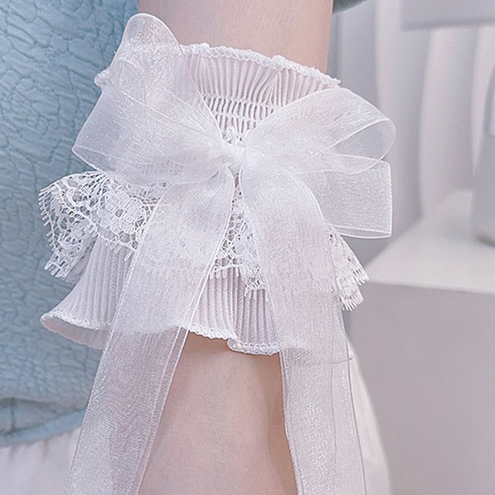 Arm Warmers Bowknot Arm Sleeve - đánh giá và giá Lace Ribbon Trim