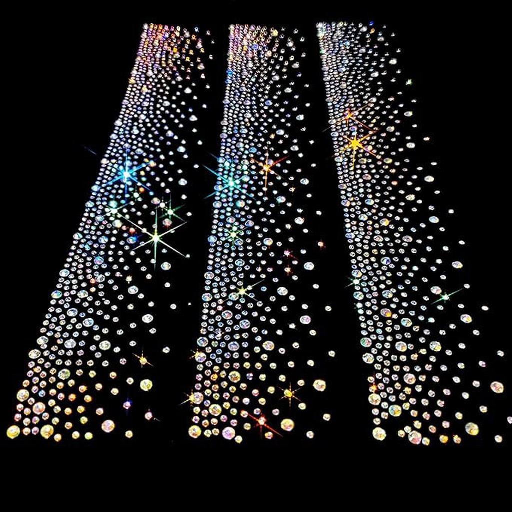 Iron-On Rhinestone Decal Moder - đánh giá và giá Hotfix Rhinestone Sheet