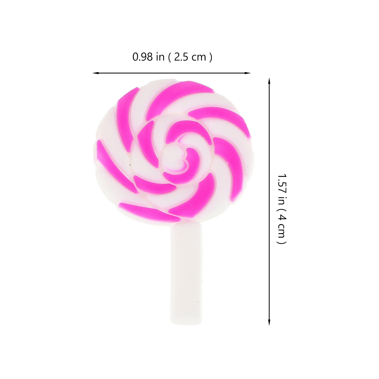 36Pcs Vibrant Rainbow Lollipop - đánh giá và giá Craft Embellishment