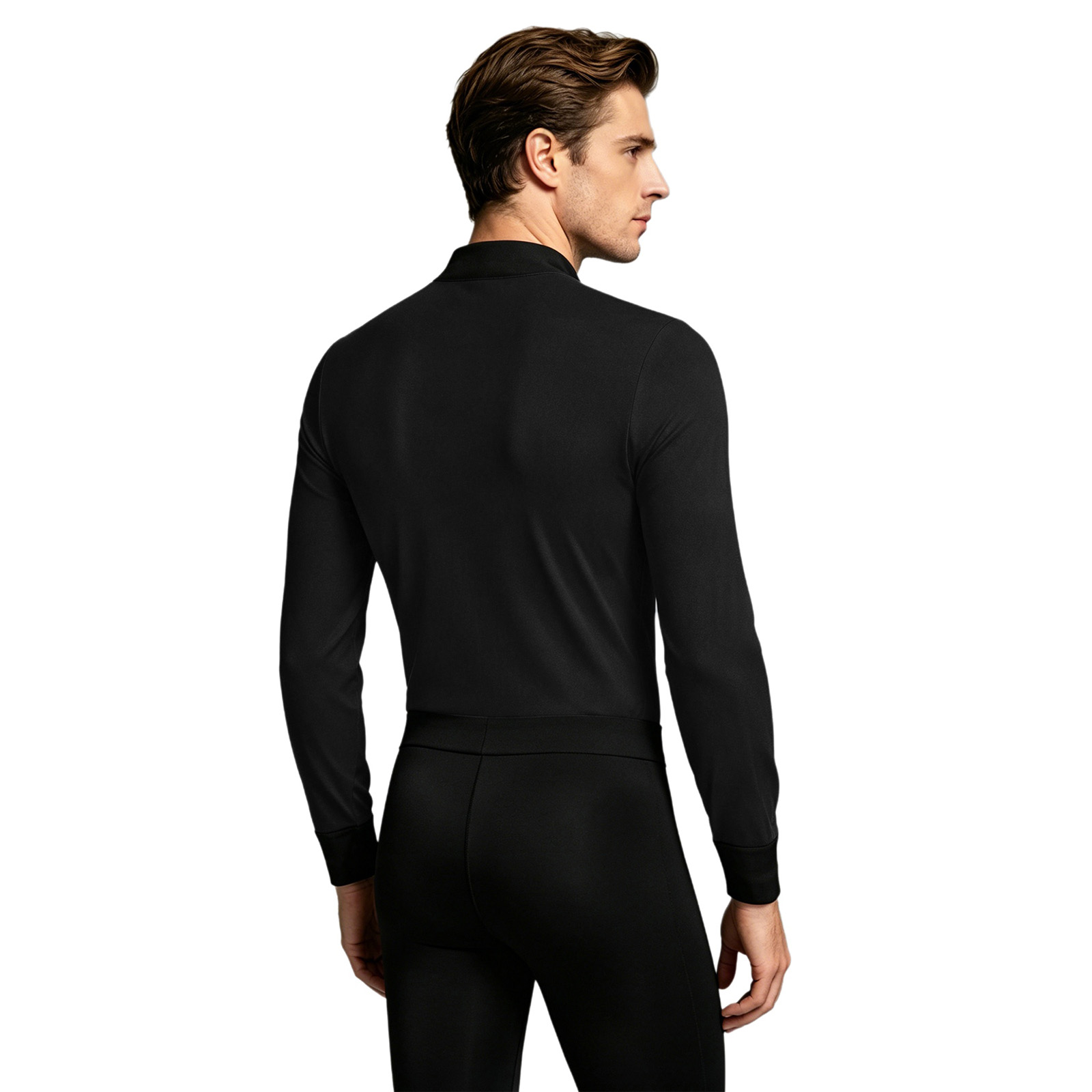 Mens Latin Jazz Dance Leotard  - đánh giá và giá Rhinestone Banding Trim