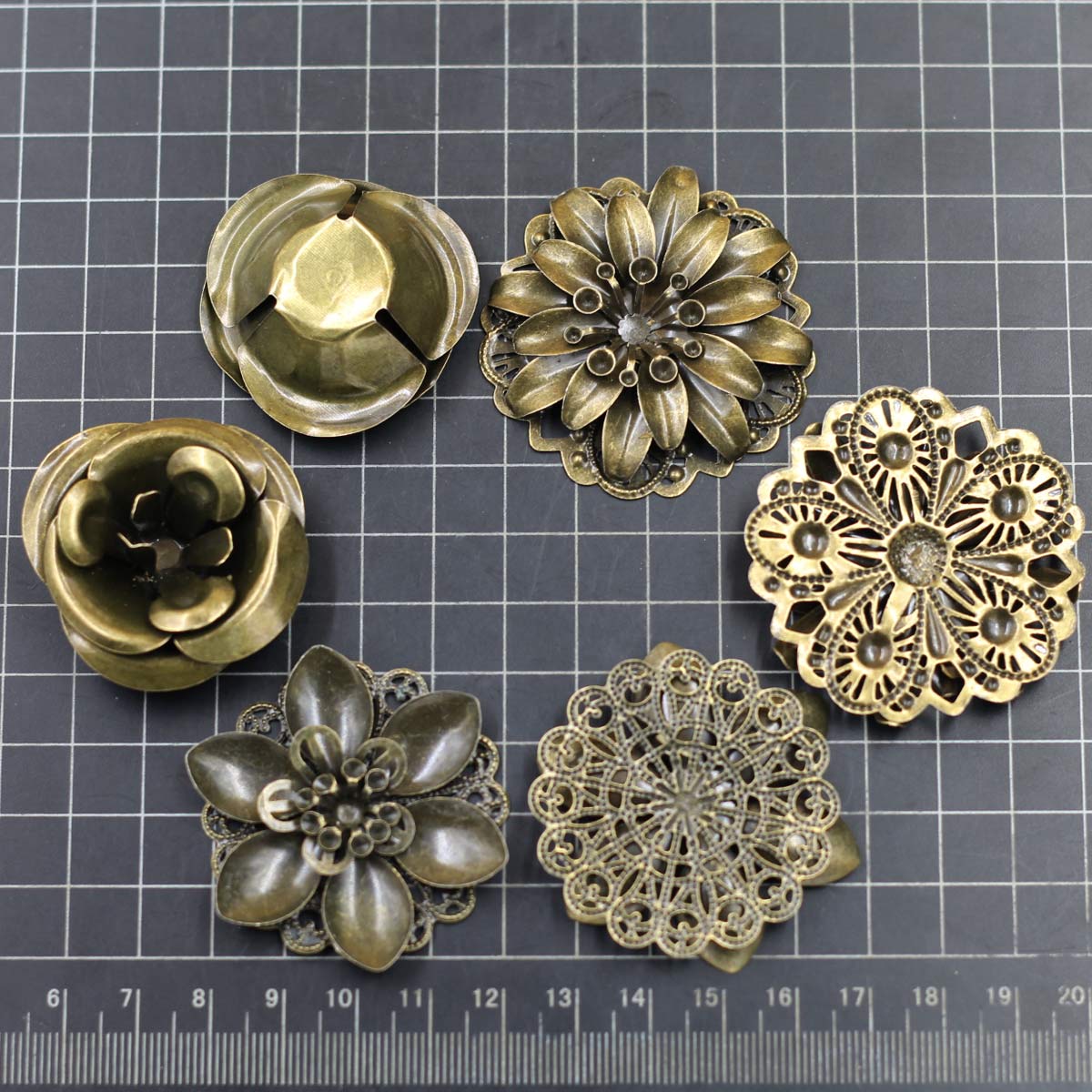 6Pcs Embellishments Combinatio - đánh giá và giá Craft Embellishment