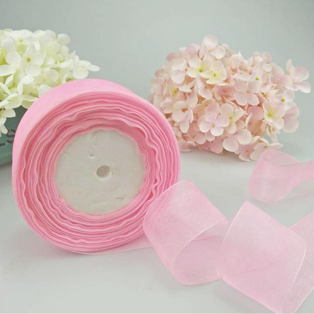 Sheer Organza Ribbon Polyester - đánh giá và giá Organza Ribbon Spool