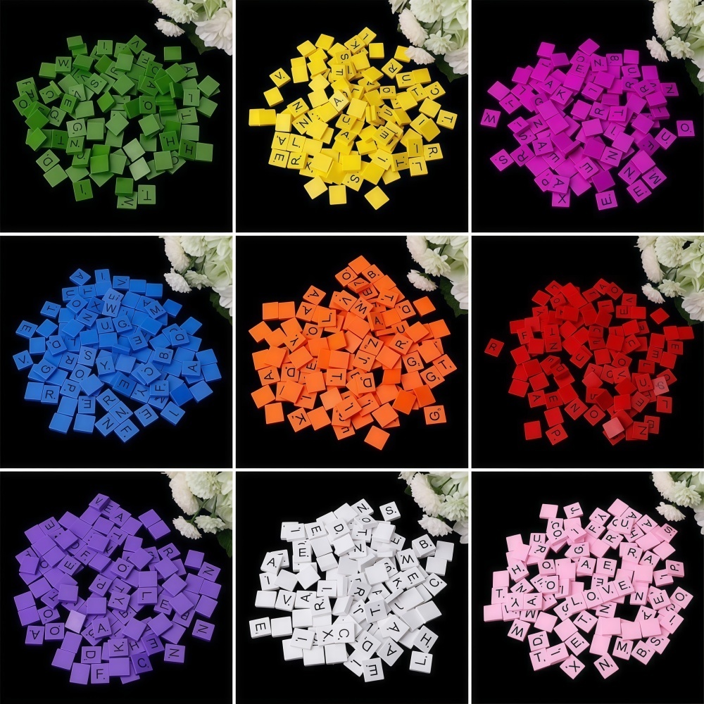 100PCS  Wooden Letter Cubes fo - đánh giá và giá Craft Embellishment