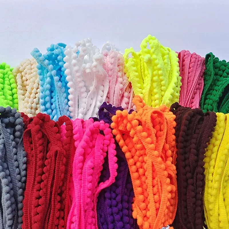 5/10 Yards Wool Ball Lace Frin - đánh giá và giá Lace Ribbon Trim