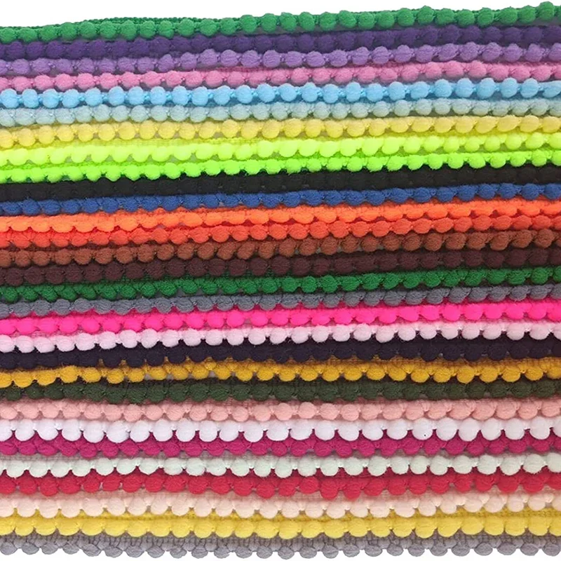 5/10 Yards Wool Ball Lace Frin - đánh giá và giá Lace Ribbon Trim