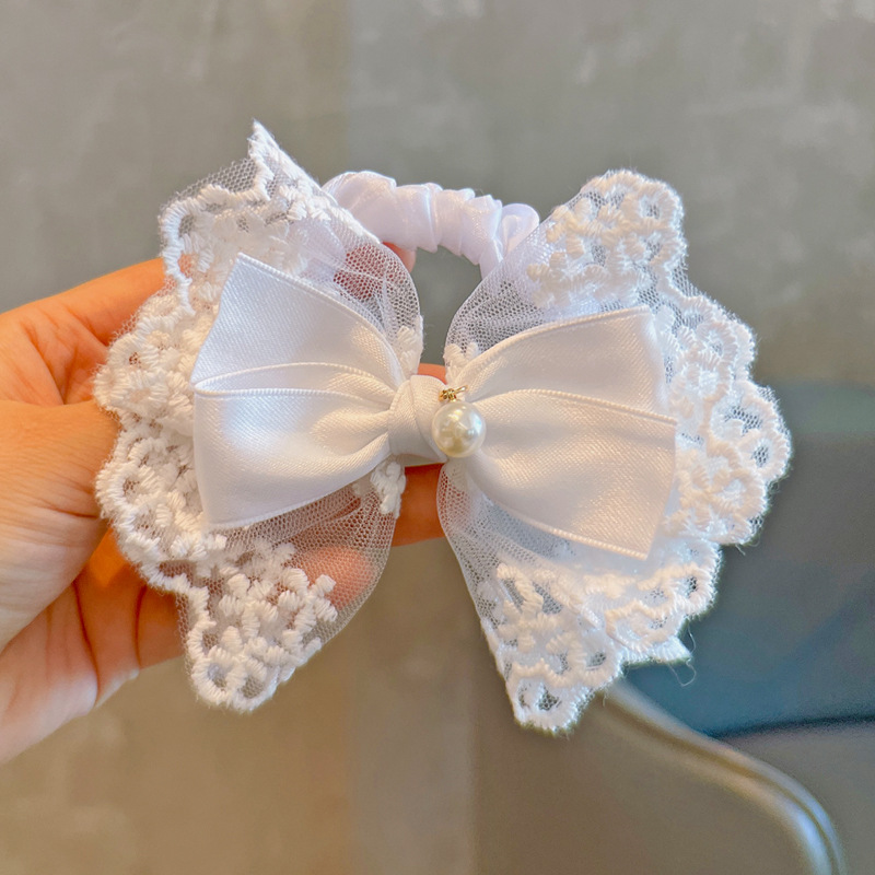 Elastic Hair Ties White Lace B - đánh giá và giá Tassel Fringe Trim