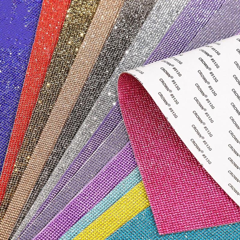 12x20cm Self Adhesive Rhinesto - đánh giá và giá Hotfix Rhinestone Sheet
