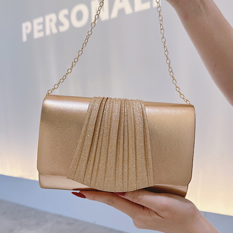 Golden Small Evening Clutch Ba - đánh giá và giá Tassel Fringe Trim