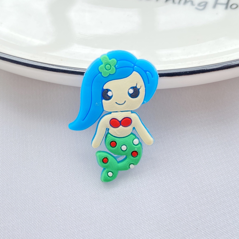 10pcs New Cute Cartoon Mermaid - đánh giá và giá Embellishment Glue Craft