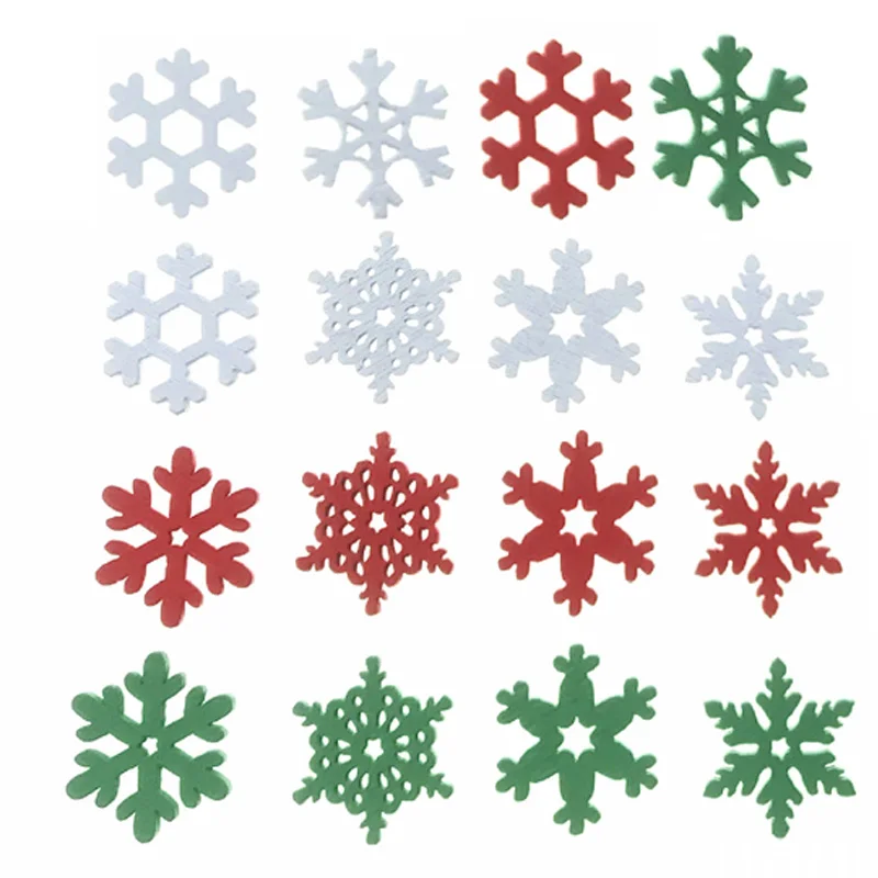 50PCS 20MM Mixed Color Wooden  - đánh giá và giá Christmas Craft Embellishment