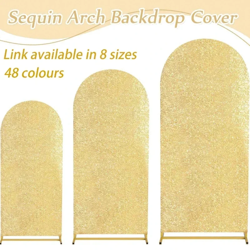 4 Colors 7 Sizes Sequin Arch F - đánh giá và giá Sequin Fabric Panel