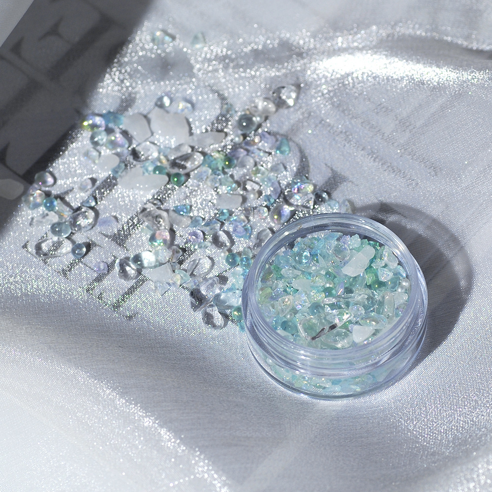 DIY Seashell Resin Gems Irregu - đánh giá và giá Embellishment Glue Craft