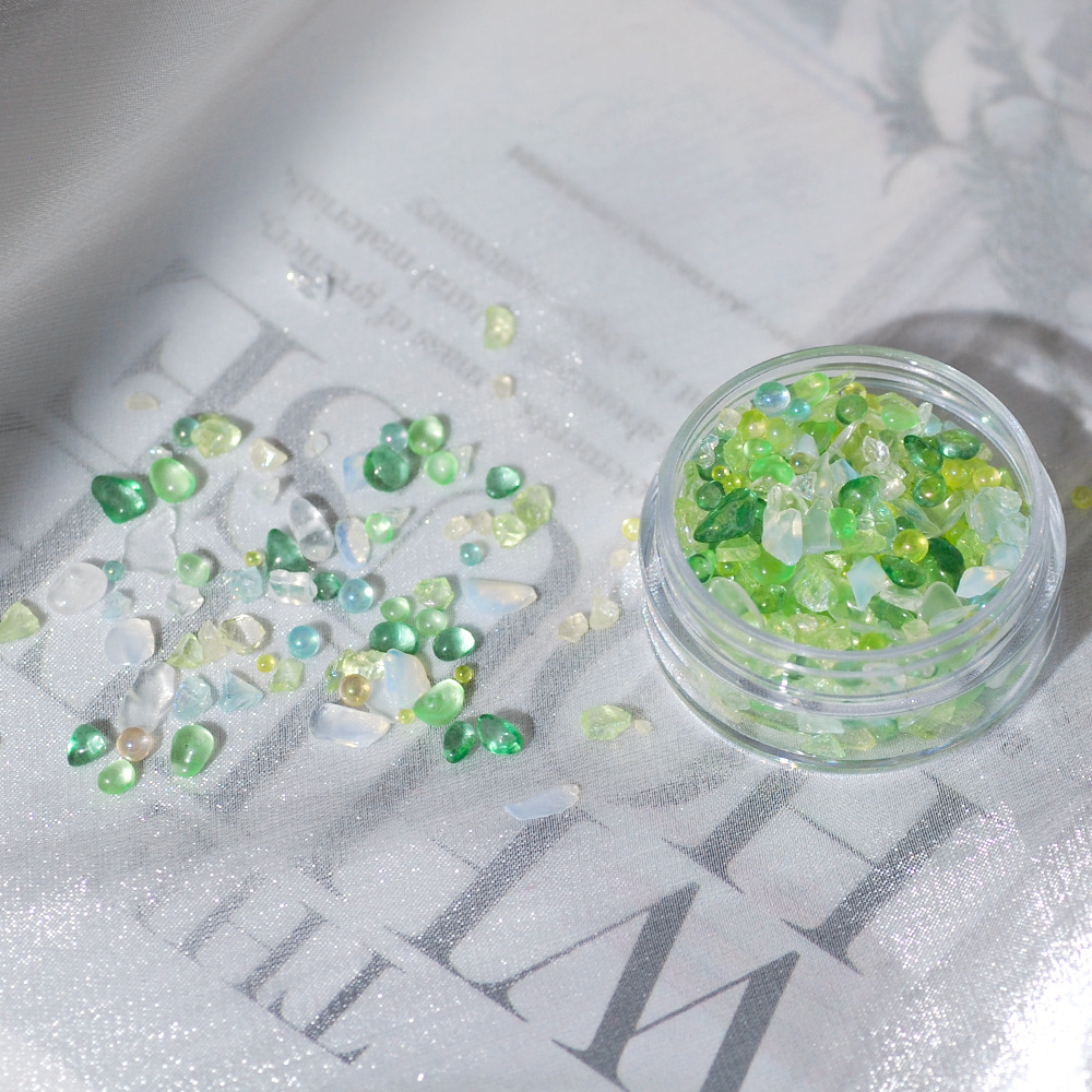DIY Seashell Resin Gems Irregu - đánh giá và giá Embellishment Glue Craft