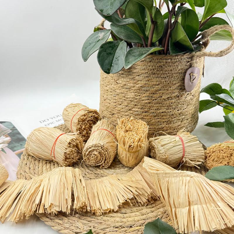 NEW 1M Jute Fringe Trim Raffia - đánh giá và giá Tassel Fringe Trim