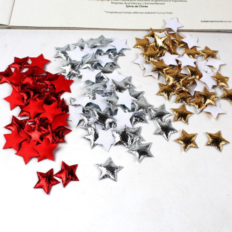 100Pcs Gold/Silver Stars For C - đánh giá và giá Christmas Craft Embellishment